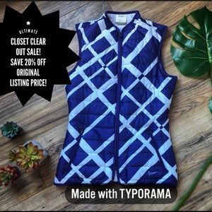 FINAL SALE Nike Golf Tour Performance Quilted Vest